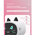 Miniatyrbild 5 av 5: JUSTUP Sömnträningsklocka Väckarklocka Trådlös Bluetooth-högtalare Väckarklocka Bärbar Söt Stereo för Barn Flickor Pojkar Sovrum --- Rosa D