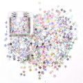 Miniatyrbild 1 av 5: Laser Tiny Star Glitter Sparkle Shiny Falska Naglar Sekvenser Akryl Pailletter Redial Naglar Fest Dekoration DIY Hantverk Premium Nagelkonst Kropp Öga B