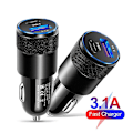 Pikkukuva 2 / 5: Auton laturi Nopea lataus Type C Puhelin Nopea lataus Auton lisävarusteet Puhelimen laturi  älypuhelimet Laturi Auton lataus Nopea laturi Laturi Auto