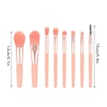 Miniatyrbillede 3 af 5: 8 Mini Macaron Makeup Brush Set（PK）