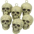 Kranier - SIROCO - Sæt med 6 - 10 cm - Plastik - Halloween Dekoration