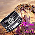 Miniatyrbild 2 av 5: Inspirerande Livsträd Läderarmband för Kvinnor, Födelsedagspresent Påskkorg Fyllning Smycken Presenter för Tonåringar Flickor