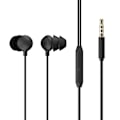 Miniatyrbild 5 av 5: 3,5 mm/typ-c trådbundna hörlurar, sömn Hifi-headset, basstereoljudreducerande hörlurar med mikrofon svart