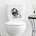 Miniatyrbillede 3 af 5: Dww-Halloween kranium cass mand badeværelse klistermærker badeværelse toilet klistermærker hjem væg klistermærker klistermærker