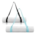 Miniatyrbild 1 av 5: 2-pack yogamattrem för transport, yogamattväska, justerbar yogamattremsla för yogamatta, träningsmatta, endast rem