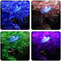 Miniatyrbilde 2 av 5: Projektor, acsergery 3 i 1 LED-projektor, havbølgeprojektor, USB-stjernehimmel