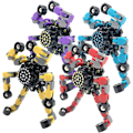 Miniatyrbillede 1 af 5: Fidget Spinners 4 Pakker Deformation Fidgets Spinner Spinners Fidget Legetøj Børnedag Fødselsdag Gave Fidgets Legetøj Til Børn Drenge Piger