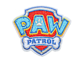 Pikkukuva 1 / 5: Dww-logo - sininen - 10x8,6cm - Myös itseliimautuvat kangasmerkit kirjotut appliikit kirjonta silittämällä