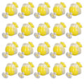 Miniatyrbild 5 av 5: 20 st 1:12 dockhus smoothie DIY rolig simulerad miniatyr smoothie dockhus dekoration tillbehör gul