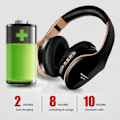 Pikkukuva 5 / 5: Langattomat kuulokkeet, Bluetooth-kuulokkeet, stereokuulokkeet, bassokuulokkeet, taitettavat, säädettävät pelikuulokkeet, mikrofonit PC:lle, matkapuhelimelle