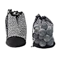 Miniatyrbillede 4 af 5: Golfboldposer 2 stk Nylon Nylon Snørebånd Net Opbevaringspose 22*20cm