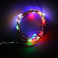 Miniatyrbillede 1 af 5: 2m 20 LED'er knapbatteridrevet LED kobbertråd streng fe lys fest
