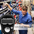 Miniatyrbild 5 av 5: Elektronisk Fingerräknare, 5-siffrig LCD Elektronisk Digital Display Finger Hand Tally Counter Räkning för Golf, Varoräkning, Varv & Stickning