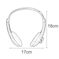 Miniatyrbilde 2 av 5: Jm-472 Universell datamaskin bærbar PC ergonomisk design 3,5 mm kablet spillhodesett