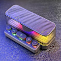 Miniatyrbild 1 av 5: Rensning Färgglad Bluetooth Högtalare Tangentbord Ljusstark Subwoofer Hifi Ljudkvalitet Cross-Border Gaming Atmosfär Ljus Skrivbord Bluetooth Ljud