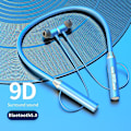 Pikkukuva 2 / 5: Magneettiset langattomat Bluetooth 5.1 -kuulokkeet Kaulapanta Stereo-kuulokkeet Handsfree Vedenpitävät Korvakoukut Bluetooth-kuulokkeet mikrofonilla ajamiseen juoksuun urheiluun
