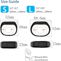 Miniatyrbild 3 av 5: (2-pack) Kompatibel med Garmin Vivofit jr, jr 2, 3 armband, All-in-one silikon stretchband för barn pojkar flickor små stora (ingen spårare)
