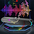 Miniatyrbillede 1 af 5: Computer Sound Med Funktion Bærbar Lang Strimmel Multimedia Bluetooth Audio