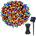 Miniatyrbillede 1 af 2: Julepynt LED solcellelamper streng julekranse bryllupsdekoration lysudsalg