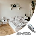 Miniatyrbillede 5 af 5: Møbelfilt, 5 ruller selvklæbende filt (100 * 2 cm) Fri til at skære enhver størrelse eller form Skridsikker filtpude til sofa stol bordbenbeskyttelse Grå