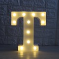 Miniatyrbillede 1 af 5: Led-lysnummerbogstavskilt til nattelys Wedd