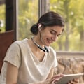 Miniatyrbilde 5 av 5: Trådløst nakkemontert Bluetooth 5.3-headset Smart Digital Stereo uten forsinkelse Bevegelsesanti-svette og vannavstøtende Bluetooth-headset