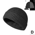 Nattreflekterande stickad mössa i silke, höst/vinter, unisex, termisk mössa Mixed 1