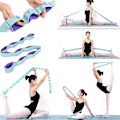 Miniatyrbillede 2 af 3: Yoga Stretching Stropper, Hamstring Strækker Enhed Elastisk Træningsbånd Pilates Sports Tilbehør