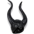 Kvinner Maleficent Horn Ond Dronning Hodeplagg Fancy Kostyme Cosplay Hatt Hodeutstyr
