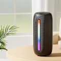 Miniatyrbilde 4 av 5: Bluetooth-høyttaler, trådløs dobbelthøyttaler, høyt volumkort, subwoofer, hjemmetelefon, datamaskin, skrivebordslyd (svart)