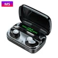 Trådløse hovedtelefoner med mikrofon Hifi Stereo støjreduktion Headset 3d Touch Control Earbuds A