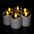 Miniatyrbillede 3 af 5: Led elektronisk stearinlys sol natlys (gul)