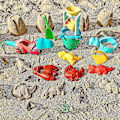 Miniatyrbillede 3 af 5: Sommer Baby Soft Beach Set Dinosaur Bucket Shovels Udendørs Spil Børn Sandkasse Legetøj Til Børn Lege Sand Vand Værktøjer Kit