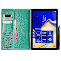 Pikkukuva 3 / 5: KT Tablet Series-3 [Imprint ] Stand Tablet -kotelo Samsung Galaxy Tab S4 10.5 T830 T835 T387
