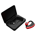 Pikkukuva 2 / 2: V 10 Bluetooth-kuulokkeet - Langattomat stereokuulokkeet - Vedenpitävät urheilukuulokkeet (punainen)