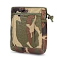 Miniatyrbillede 1 af 5: Udendørs Molle Dump Pouch Taktisk Vandtæt Pung Gadget Organizer Til Vandreture Rygsæk Med D-ring Krog（Camouflage）
