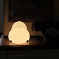 Miniatyrbillede 4 af 5: En stor mave drage natlys til børns soveværelse, sød nat