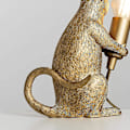 Miniatyrbillede 5 af 5: Moderne metallisk guldmalet rotte design bordlampe dyremuslampe bordlampe til stue spisestue soveværelse Shine Electronics