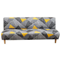Miniatyrbild 1 av 5: Sofföverdrag utan armstöd stretch armlös soffa överkast 2-sits sofföverdrag