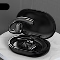 Miniatyrbilde 2 av 5: Bluetooth-hodetelefoner Berører LED Digital Display Skjerm 5.3 Bluetooth Chip HIFI Stereo Surround Sound Intelligent Noise Reduction Low Latency