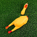 Pikkukuva 1 / 5: Ln-shrilling Chicken Toy - Push-up Screaming Chicken Toy, Dog Toy