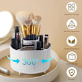 Miniatyrbillede 2 af 7: Make-up Organizer Kosmetik Organizer, 360° Roterende Kosmetikboks til Toiletbord Badeværelse