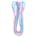 Miniatyrbilde 2 av 3: 1 par Tie Dye skolisser flate skolisser lerretssko strenger erstatningssko stropper（Som vist）