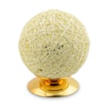 Miniatyrbilde 1 av 5: Lampe for soverom, nattlys for barn - Rattan Ball Light LED Rattan Ball Lampe Dimbar LED Projektor Nattlamper med fjernkontroll, Bluetooth-høyttaler