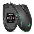 Miniatyrbillede 2 af 5: Paris Mouse 6400 Dpi Ergonomisk Håndholdt Rgb Optisk Baggrundsbelyst Kablet Gaming Mus