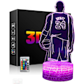 Miniatyrbillede 4 af 5: LED Basketball-spiller Natlys 3D Illusion Lampe