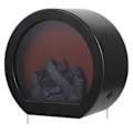 Miniatyrbild 1 av 5: Simulerad spis kreativ små prydnader hantverk ljusstake simulering dekoration LED kol flamma vindlampa (rektangel)