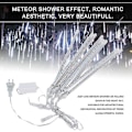 Miniatyrbilde 2 av 5: 30cm Meteor Tube Led Meteor Shower Rain Tubes Juledekorative Lys