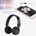 Miniatyrbillede 2 af 5: Bluetooth-hovedtelefoner Foldbare Stereo Trådløse Bluetooth-hovedtelefoner-sort