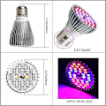 Pikkukuva 3 / 5: E27 Led kasvilamppu, Iave 30w E27 40 led täysi